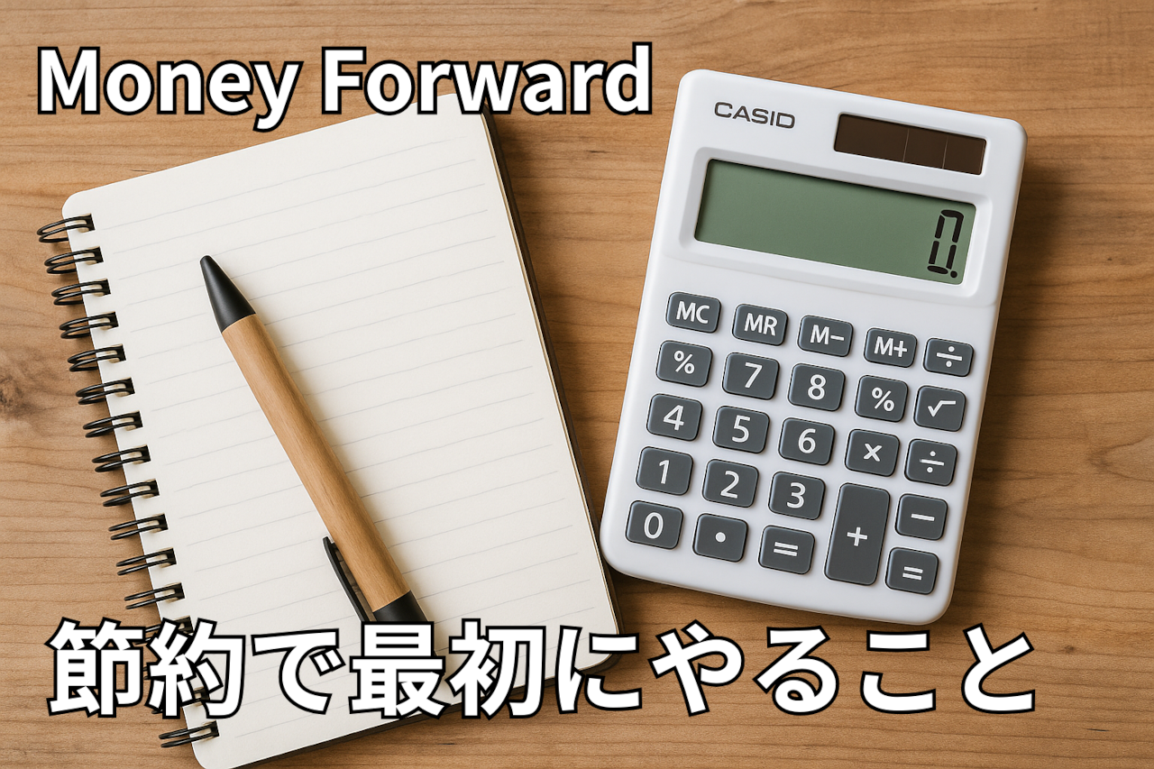 【まずはこれ】支出管理から始める節約-Money Forwardのすすめ